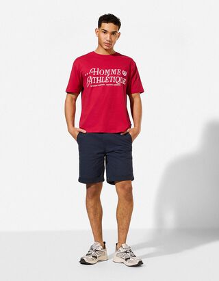 Shorts - Twill - dunkelblau