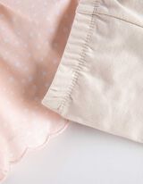 Set od haljine i helanki - čipkasti - roze