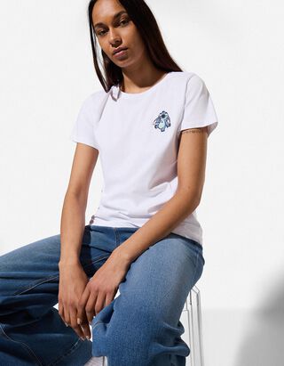 T-Shirt - Lilo & Stitch - wei&szlig;