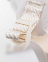 plecak - jednokolorowy - bialy