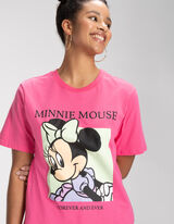 Tričko - Minnie Mouse - pink