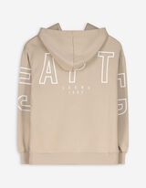 Sweat à capuche - Coupe oversize - Beige
