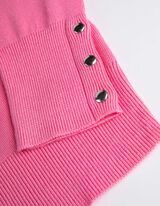 Pullover - Zierkn&ouml;pfe - pink