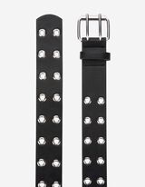 Opasek - Přezka s hrotem - cerná