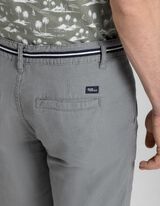 Kratke hlače - Lanena me&scaron;anica - zelena