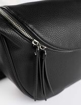 Piniginė-diržas - Odos imitacija - juodas