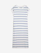 Robe - Rayures - blanc