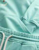 Set aus Sweatshirt und Shorts - Sweat - T&uuml;rkis