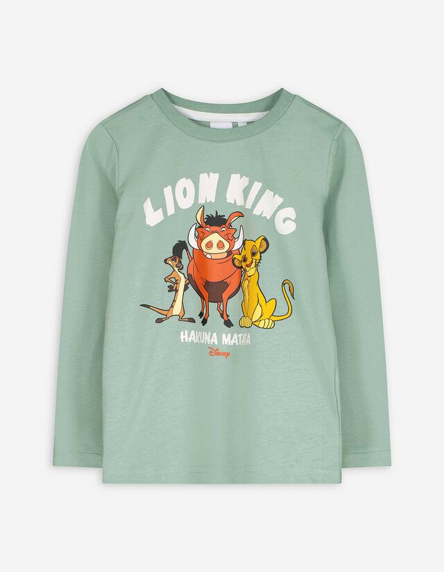 Langarmshirt - König der Löwen - grün
