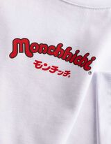 T-shirt - Afdrukken achteraan - wit