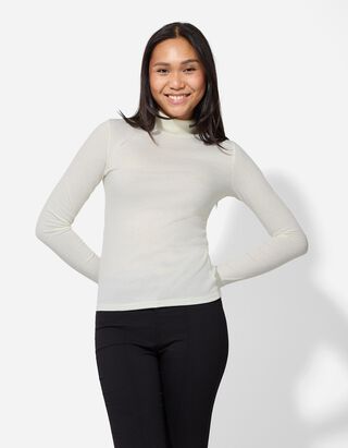 Longsleeve - Col - wit