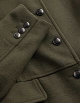 Mantel - Woll-Optik - Khaki