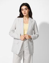 marynarka - paski - bialy