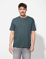 T-shirt - Oversized Fit - turkusowy