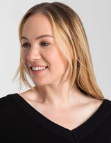 Pulover - Amestec viscoză - Negru