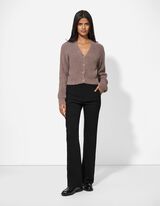 Pantaloni - Bootcut Fit - nero