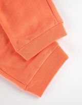 Komplet majica kratkih rukava i hlače - Print - svijetlo crvena