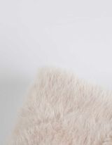 Čelenka - Imitace kožešiny - bílá