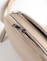 Borsa a tracolla - Scomparto zippato all’interno - beige