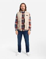 Steppelt mellény - Lezser fazon - bézs