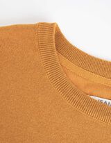 Majica dugih rukava - Fino pletenje - zuta