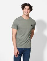 Tričko - Nášivka - tmavozelena