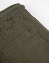 Pantaloni da jogging - Effetto termico - verde scuro