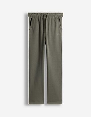 Jogginghose - einfarbig - dunkelgr&uuml;n
