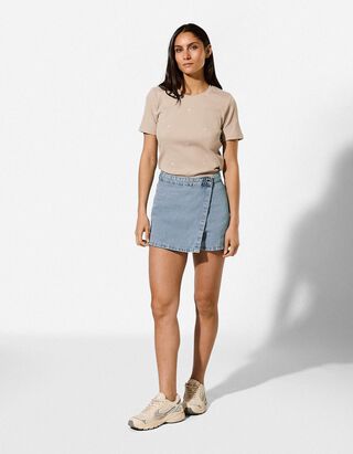 &Scaron;ortky - svetlomodr&yacute; denim - Svetlo modr&aacute;