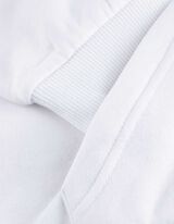 Cipzáros melegítőfelső - Egyszínű - feher