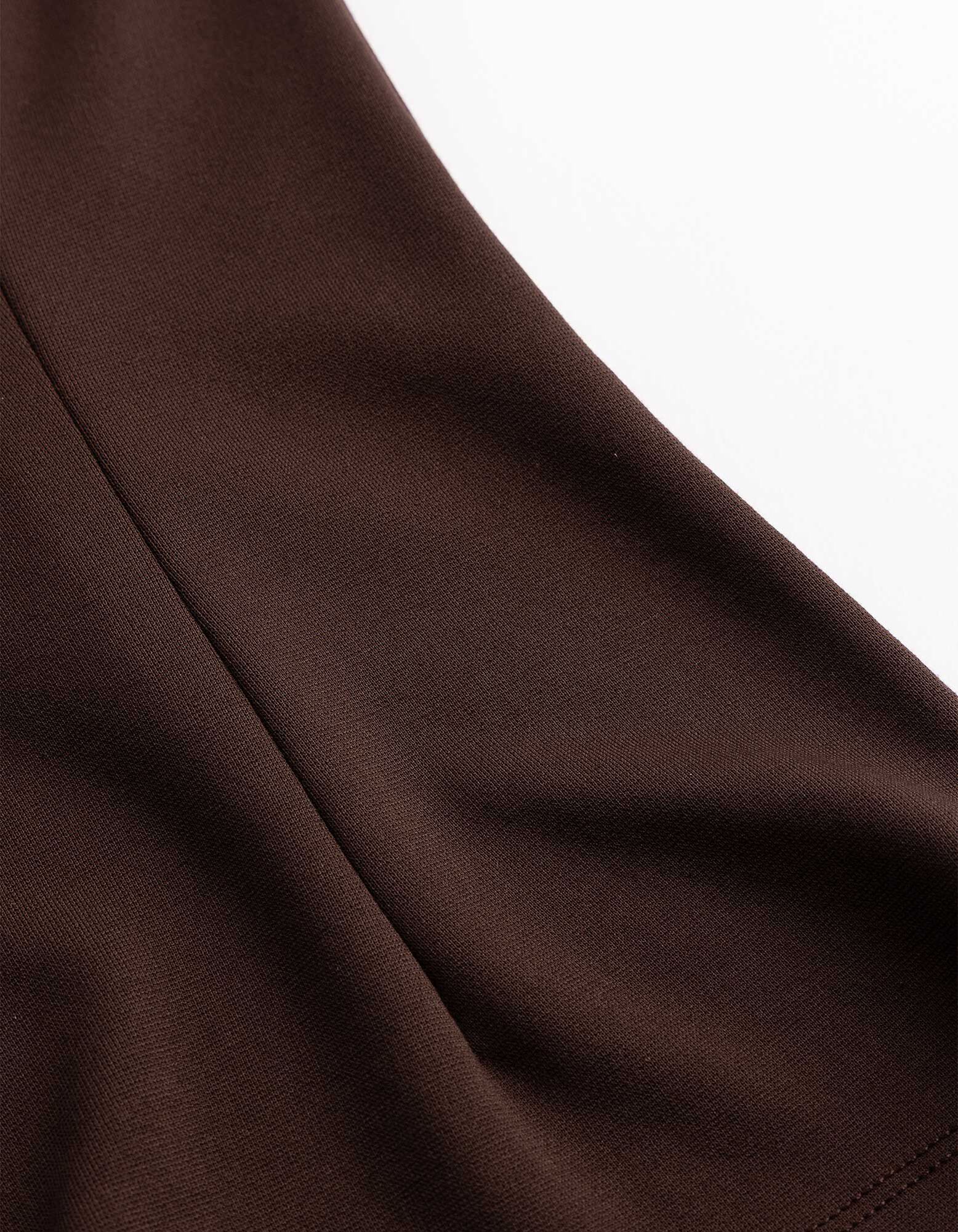 Bustier - Tube-Collar - Dunkelbraun