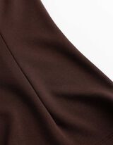 Bustier - Tube-Collar - Dunkelbraun
