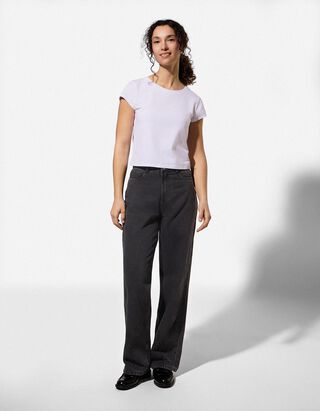 Straight Fit - schwarz