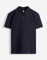 Polokragen - Dunkelblau