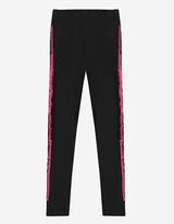 Mädchen Leggings - Wendepailletten