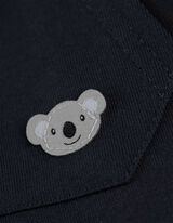 Set aus Langarmshirt und Hose - Streifen - wei&szlig;