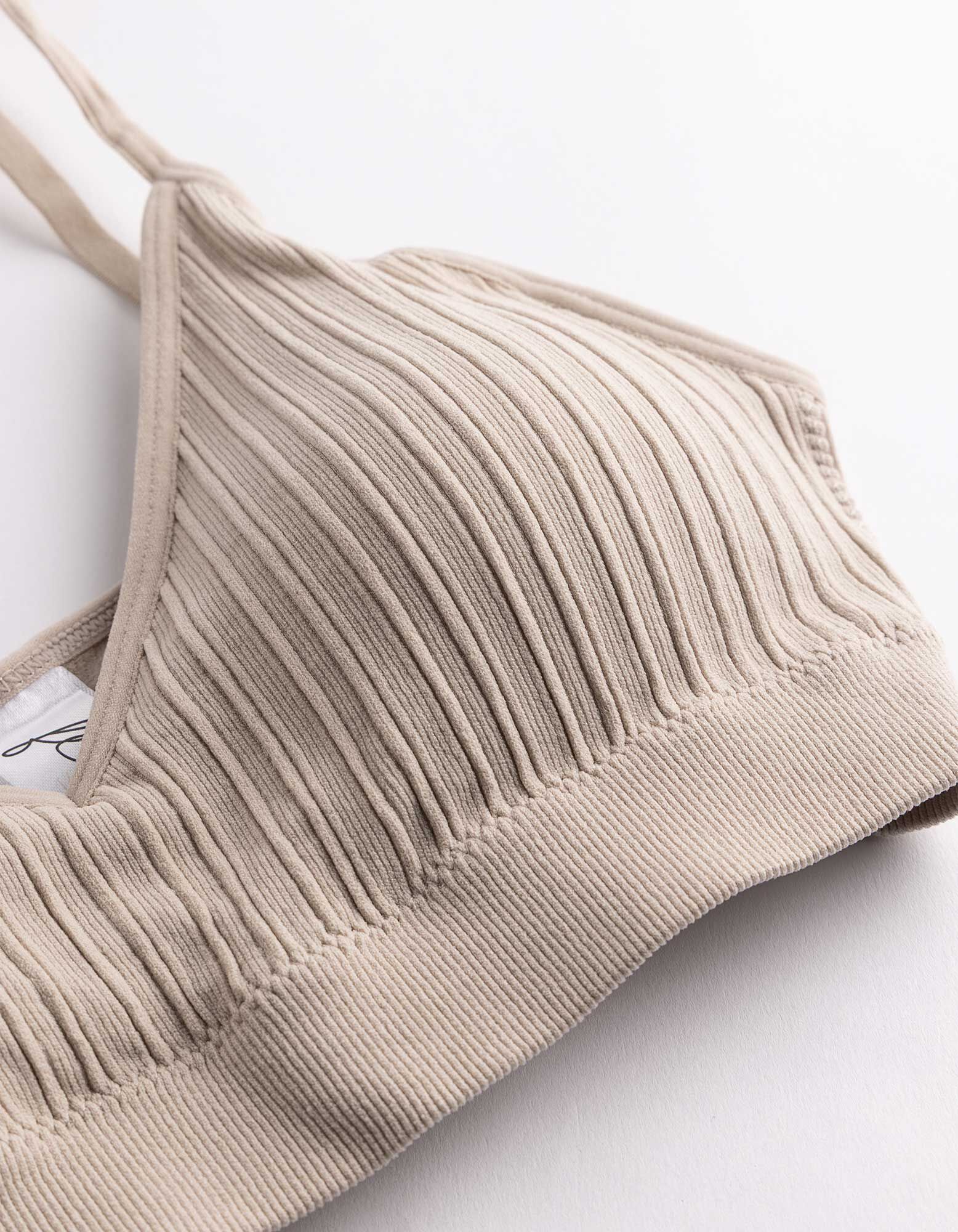 Bustier - &uuml;berwiegend nahtlos - Beige