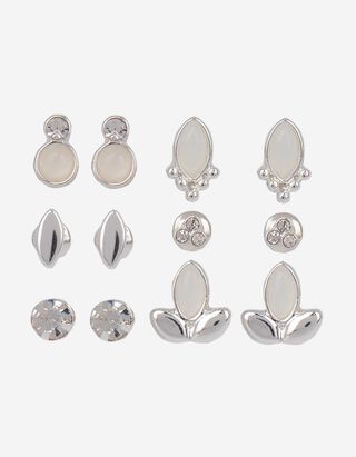 des boucles d'oreilles - Lot de 6