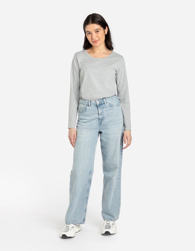Jeans - Straight fit - lichtblauw