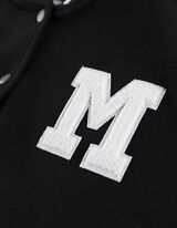 College jas - Applicatie - zwart