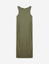 Robe de grossesse - Unicolore - Vert