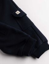 Set aus Sweatshirt und Hose - Allover-Print - wei&szlig;