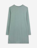 Šaty - Měkký materiál - tyrkysova