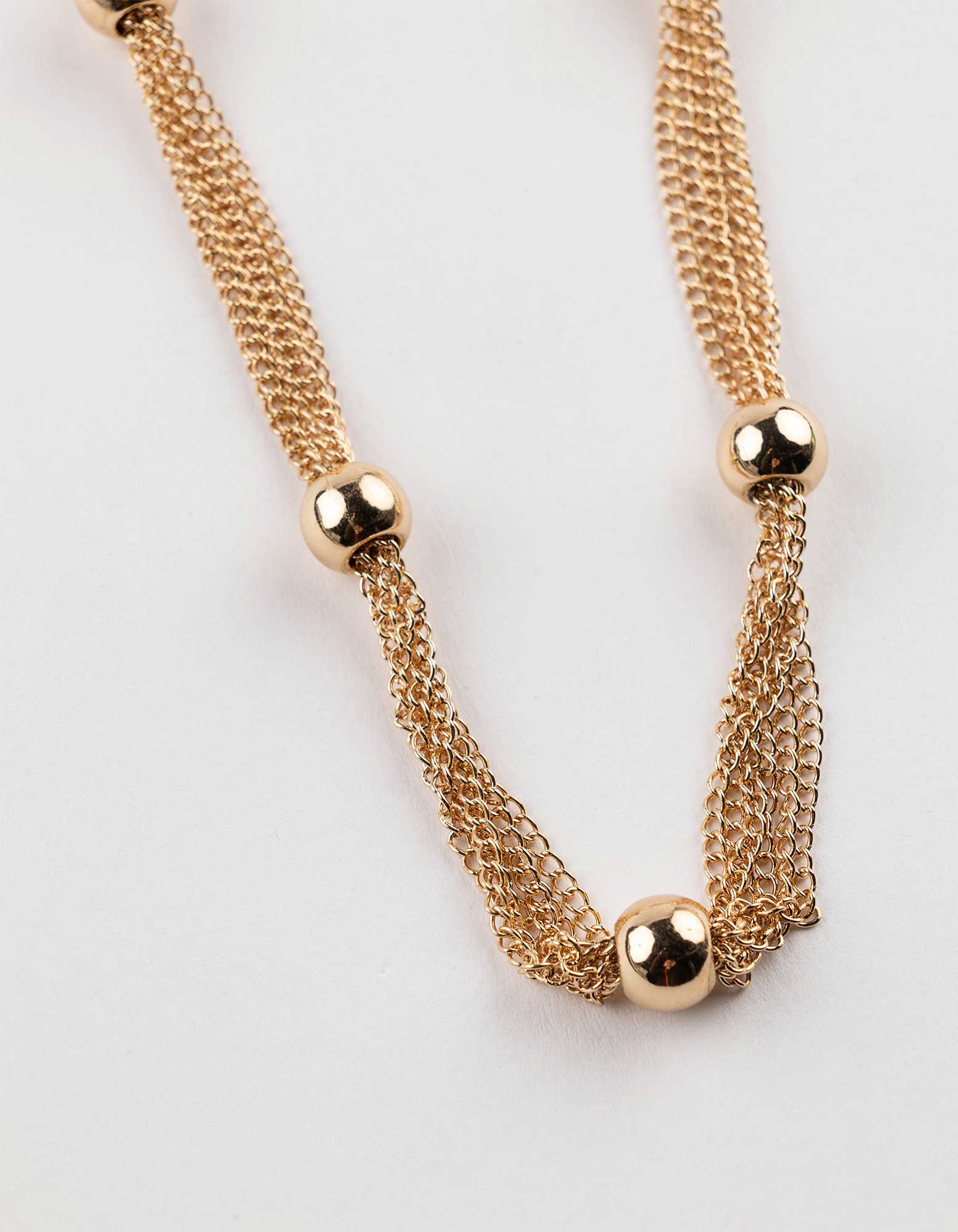 Kette - einfarbig - Goldfarben