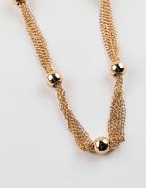 Kette - einfarbig - Goldfarben