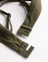 Bikinitop - Verstellbare Tr&auml;ger - dunkelgr&uuml;n