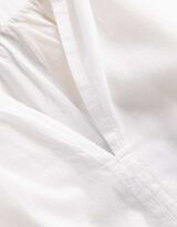 Blusenshirt - einfarbig - wei&szlig;