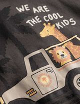 Tričko - Předn&iacute; tisk - seda