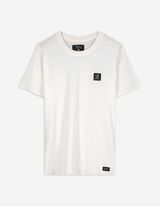 T-Shirt - Aufnäher - weiß