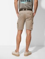 Cargo šortky - Opasek - béžová